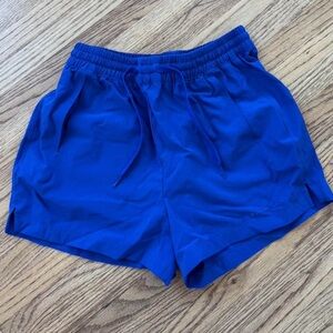 Outdoor Voices Blue Athletic Shorts